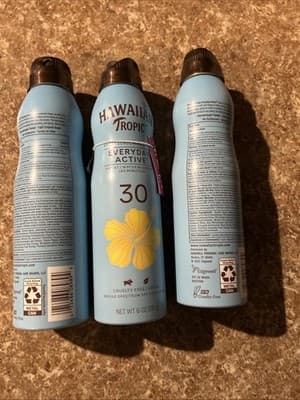 3 Pack Hawaiian Tropic Island Sport Spray Ultra Light Sunscreen SPF 30 6 oz. - Thumbnail 2