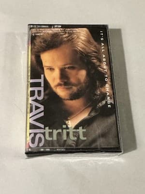 Travis Tritt Cassette, It’s All About To Change Brand New, Factory Sealed!!