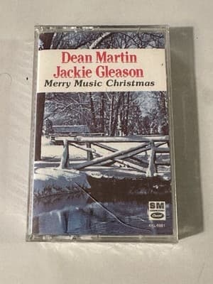 Dean Martin & Jackie Gleason ~ Merry Music Christmas (Cassette Tape) New, Sealed