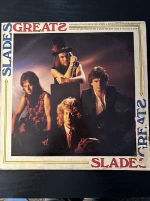 Slade – Slades Greats LP Vinyl Record (1984) Great Britain London