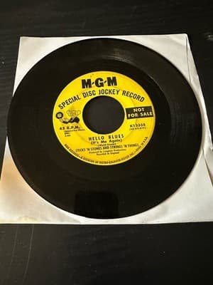MGM SPECIAL DISC JOCKEY 45 Promo Hello blues (It’s Me Again)-Kisses Worth A Mill - Thumbnail 2