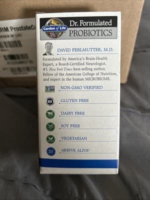 6 Garden of Life Dr. Formulated Probiotics Prostate + 50 BILLION. 300 Caps 4/26 - Thumbnail 5