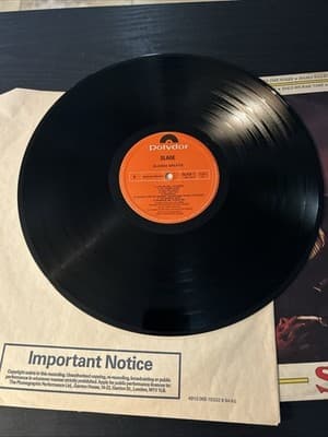 Slade – Slades Greats LP Vinyl Record (1984) Great Britain London - Thumbnail 3