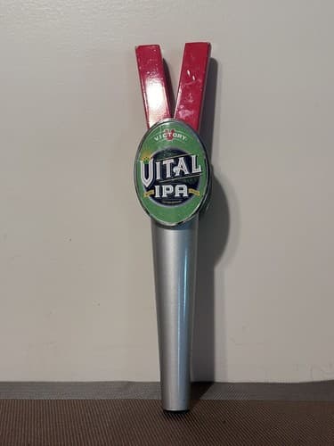 Big Tall VICTORY Vital IPA Beer Feed Your Hopsession Ale Tap Pull Handle Knob