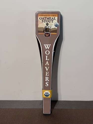 Wolavers Vermont’s Own Oatmeal Stouts Paddle Draft Tap Handle