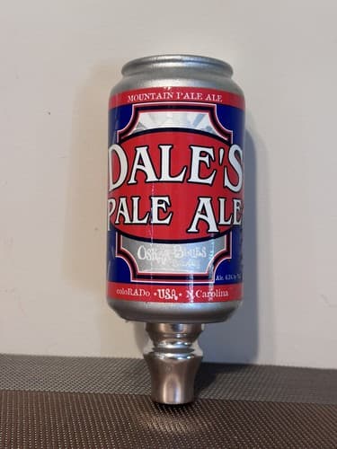 12 oz. Size Can DALE'S PALE ALE Oscar Blues Brewery Beer Ale Tap Pull Handle - Thumbnail 2