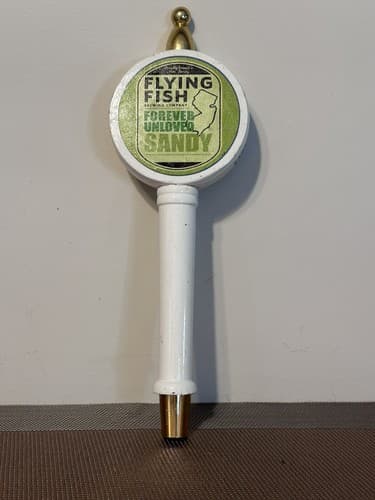 ORIGINAL Flying Fish Forever Unloved Sandy Beer Tap Handle 10.75”