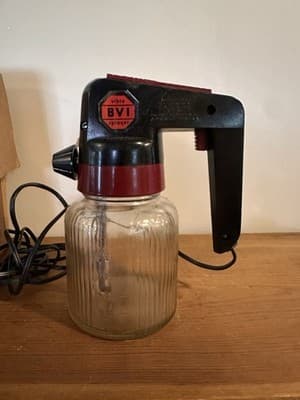 Vintage Burgess BVI Electric Sprayer with original box - Thumbnail 5