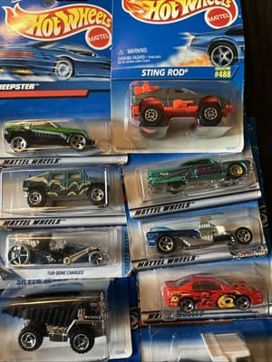Mixed Lot Hot Wheels Matchbox Cars Trucks Blimp New In Package 40 Vehicles - Thumbnail 3