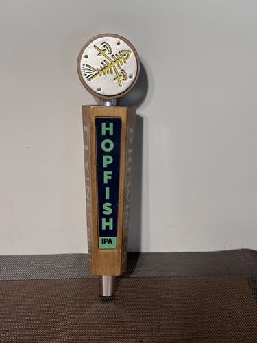 Vintage FLYING FISH Hopfish India Pale Ale Beer Tap Handle, 11" Tall