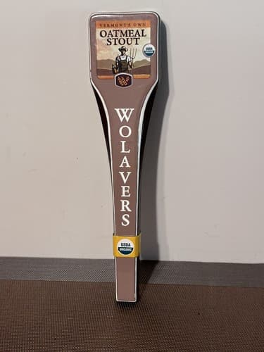 Wolavers Vermont’s Own Oatmeal Stouts Paddle Draft Tap Handle - Thumbnail 2