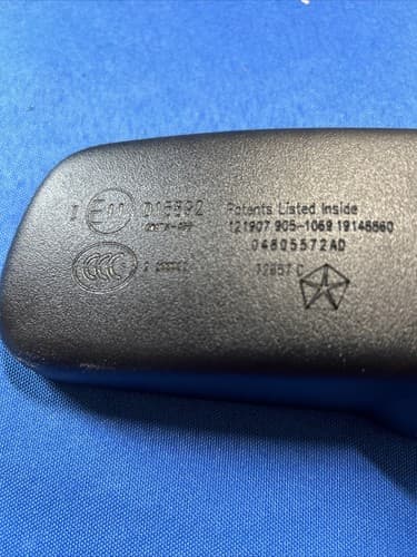 2009 Dodge Journey Factory OEM Rear View Mirror Chrysler Black - Thumbnail 5