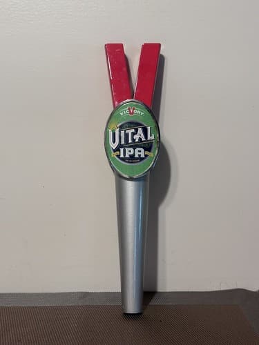 Big Tall VICTORY Vital IPA Beer Feed Your Hopsession Ale Tap Pull Handle Knob - Thumbnail 2