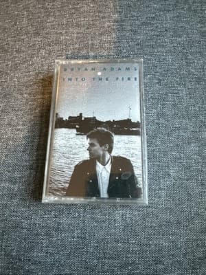Bryan Adams Into The Fire CASSETTE Tape SEALED! 1987 A&M Heat Of The Night NEW!