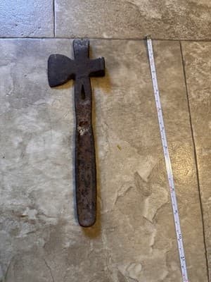 Vintage Antique Tomahawk Crate Box Building Opener Hammer Hatchet Tool