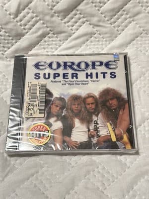 Super Hits by Europe (CD, Jan-1998, Epic/Legacy) NEW-SEALED!