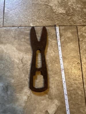 Nice Vintage 5.5” Whitman & Barnes Mfg Co No 1 Bull-Dog Alligator Wrench