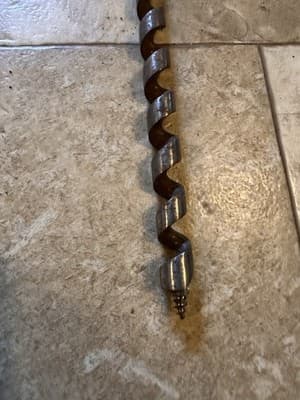 18” Vintage Auger Drill Bit - Thumbnail 2