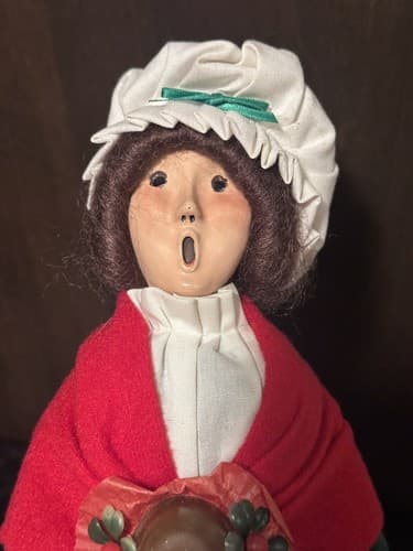 Byers' Choice Carolers - Mrs. Cratchit - 2nd Edition 1985 - Thumbnail 5