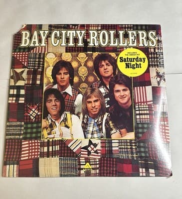 BAY CITY ROLLERS Self Titled (1975) 12" Record LP - SEALED AB 4049 Arista *READ*