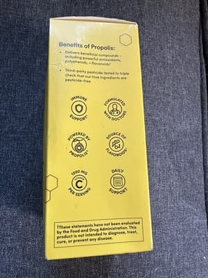 Propolis Liposomal Vitamin C by Beekeeper's Naturals, 1000mg 12 Packets 02/27 - Thumbnail 4