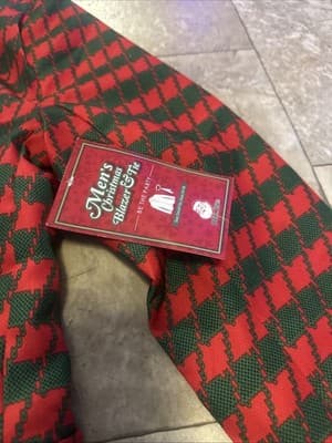 Dec25th Christmas Holiday Blazer WITHOUT TIE Houndstooth Size S Mens Brand New - Thumbnail 5