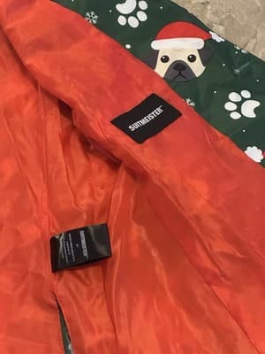 SUITMEISTER COOL SANTA PUPPY BLAZER/JACKET CHRISTMAS New With Tags, Sz. Small - Thumbnail 5