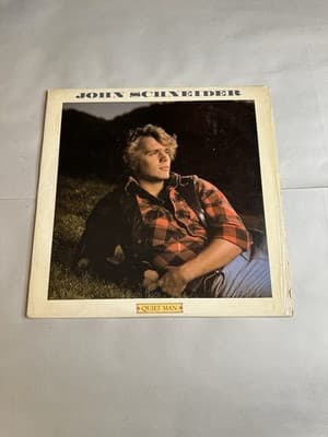 John Schneider Quiet Man Promo Scotti Brothers Records Album Vinyl LP 1982