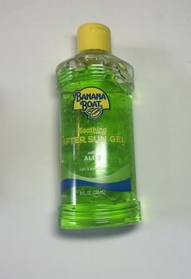 Banana Boat Soothing After Sun Gel with Aloe, Cools & Replenishes 16oz New
