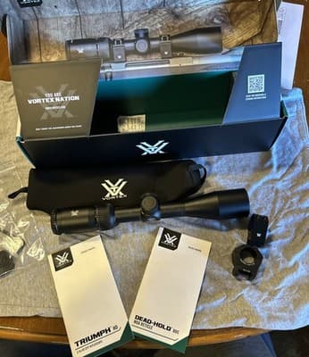 Vortex Triumph HD Riflescope 3-9x40 SFP 1" Tube Dead-Hold BDC MOA Reticle - Thumbnail 6