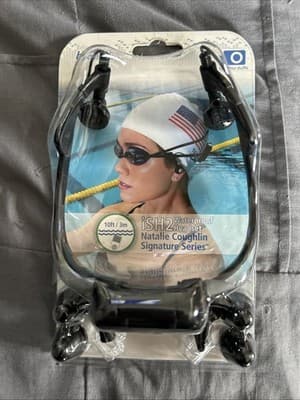 h2o Audio iSH2 Waterproof Headset Natalie Coughlin Signature Series
