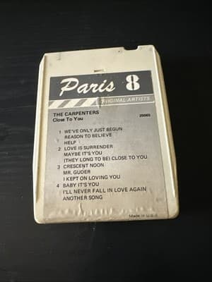 Carpenters - Close To You - 8 TRACK-Paris 8