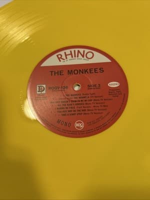 MINT MEET THE MONKEES NUMBERED #502 RUN OUT DOUBLE LP NEW SEALED YELLOW VINYL - Thumbnail 5