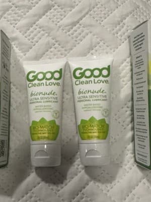 2 3Oz Good Clean Love Sensitive Skin Personal Lubricant BioNude Bio-Match 7/2027 - Thumbnail 2