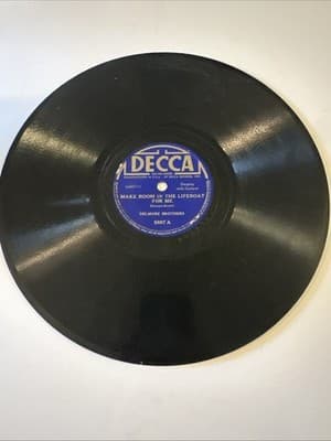 DELMORE BROTHERS 78 RPM Make Room In The Lifeboat For Me/Gathering Flowers From - Thumbnail 2