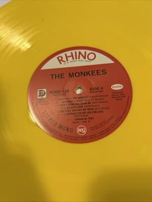 MINT MEET THE MONKEES NUMBERED #502 RUN OUT DOUBLE LP NEW SEALED YELLOW VINYL - Thumbnail 6