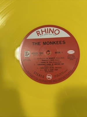 MINT MEET THE MONKEES NUMBERED #502 RUN OUT DOUBLE LP NEW SEALED YELLOW VINYL - Thumbnail 3