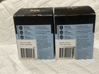 2 Pk Comvita Immune Bee Propolis PFL15 Immune Support 30 Veg Caps EXP Jan. 26 - Thumbnail 3