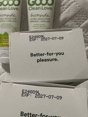 2 3Oz Good Clean Love Sensitive Skin Personal Lubricant BioNude Bio-Match 7/2027 - Thumbnail 3