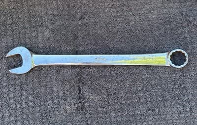 Vintage Snap On Tool Combination Wrench OEX-28 7/8" SAE 12 Point USA
