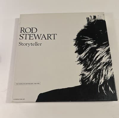 Rod Stewart Storyteller: The Complete Anthology, 1964-1990 (4 CD Box Set) Mint