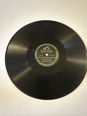 Victor Band - VICTOR 27814 - The Marine's Hymn & Song of The Signal Corps