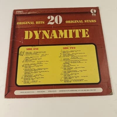 20 Dynamite Original Hits, Original Stars K-tel TU-2360, Stereo Tested - Thumbnail 2