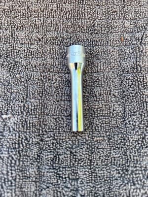 Snap On Tools STM6 1/4 Dr 6Pt SAE 3/16 Flank Dr Deep Chrome Socket USA