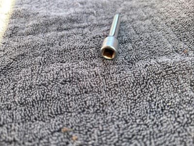 Snap On Tools STM6 1/4 Dr 6Pt SAE 3/16 Flank Dr Deep Chrome Socket USA - Thumbnail 4