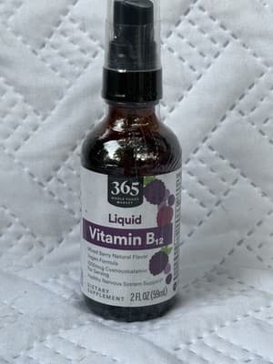 365 by Whole Foods Market, Liquid Vitamin B-12 Spray Mixed Berry Flavor Ex 07/26
