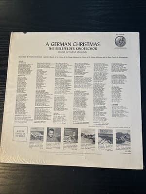 Bielefelder Kinderchor German Christmas LP Capitol ST-10308 Stereo - Thumbnail 2