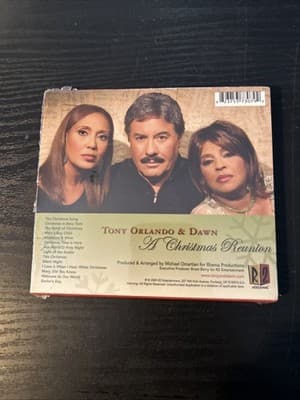 TONY ORLANDO & DAWN "A CHRISTMAS REUNION" (CD) BRAND NEW/SEALED - Thumbnail 2