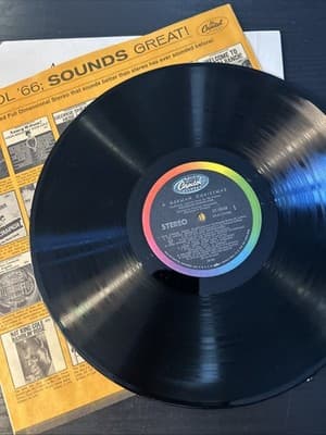 Bielefelder Kinderchor German Christmas LP Capitol ST-10308 Stereo - Thumbnail 3