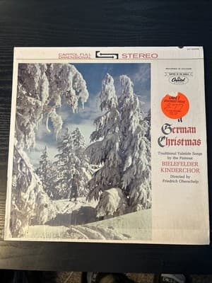 Bielefelder Kinderchor German Christmas LP Capitol ST-10308 Stereo